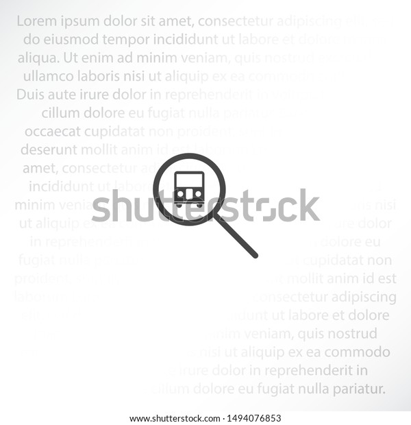car\
search icon vector . Lorem Ipsum Illustration\
design