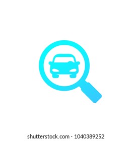 car search icon for web and apps