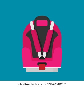 Car Seat Child Safety isolated
