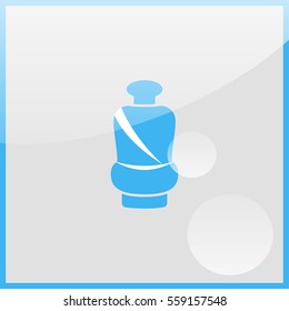 Car seat Icon.