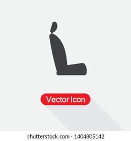 Car Seat Icon Vector Illustration Eps10