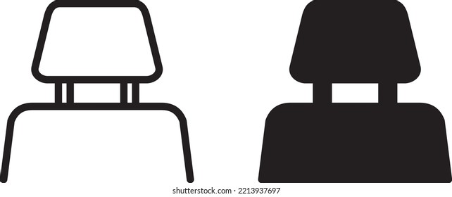 
 Car Seat Icon , vector illustration