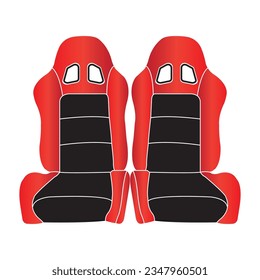 Car seat icon vector illustration symbol design