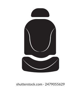 car seat icon vector illustration logo design
