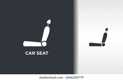 Car Seat Vector, Icon Or Logo Sign Isolated Symbol Illustration