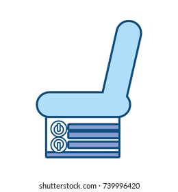 car seat  vector illustration
