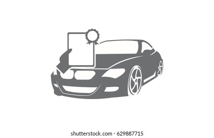 Car Secure Document Agreement Logo