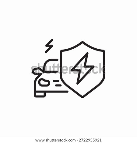 car security icon sign vector