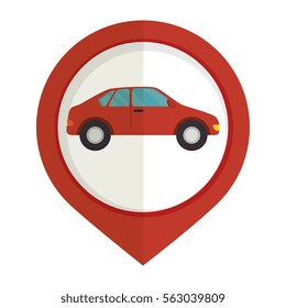 car sedan vehicle icon