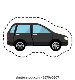 car sedan vehicle icon