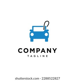 Car sell deal icon vector logo template.