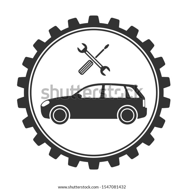 \
Car\
service, auto repair, icon, vector\
graphics