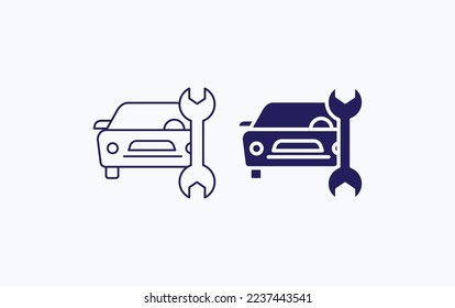 car service, Automobile Services vector icon