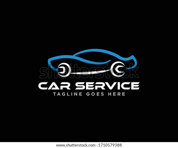 Car Service and\
Automotive Logo Design\
Vector