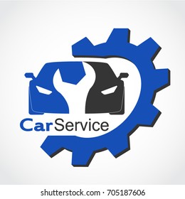 car service branding logo
