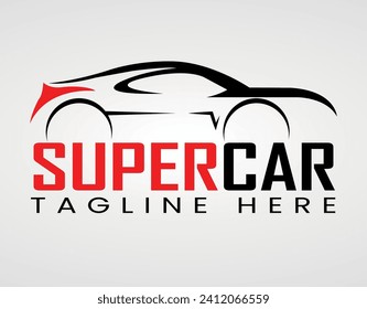 Car service creative logo design