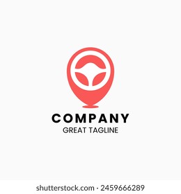 Car service and dealer logo design template