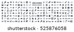 Car service & garage 200 isolated icons set on white background, repair, car detail 