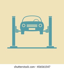 Car service icon 