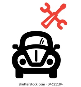 Car service icon