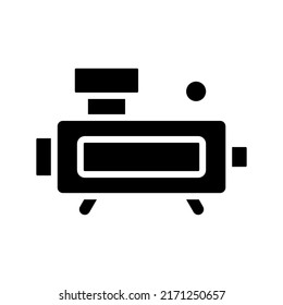Car service icon isolated on white background