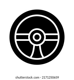 Car service icon isolated on white background