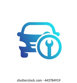 Car service icon, logo element