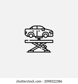 Car service icon sign vector,Symbol, logo illustration for web and mobile
