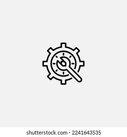 Car service icon sign vector,Symbol, logo illustration for web and mobile