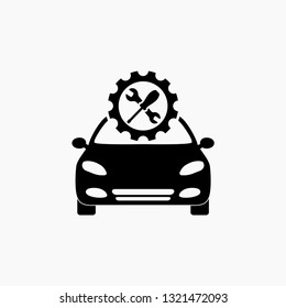 car service icon vector
