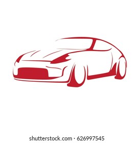 Car service icon vector
