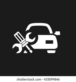 Car service icon vector illustration eps10.