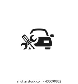Car service icon vector illustration eps10.