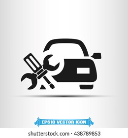 Car service icon vector illustration eps10.