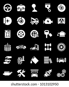car service icons