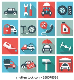 car service icons