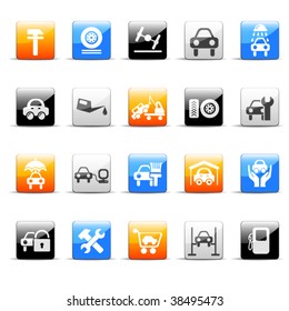 car service icons