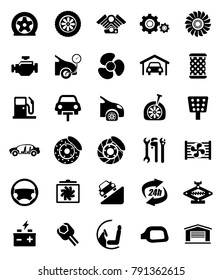 car service icons