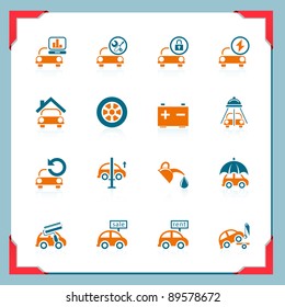  Car service icons