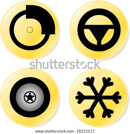 Car service icons