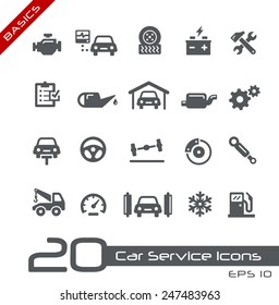 Car Service Icons // Basics