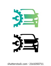 Car service logo. Auto repair icon.