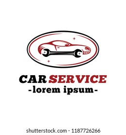 Car Repair Logo Design Template Vector Stock Vector (Royalty Free ...