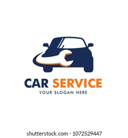 Car Service Logo Design Vector Stock Vector (Royalty Free) 1072529450 ...