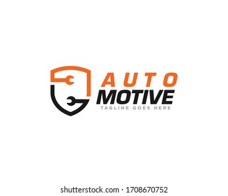 Car Service Logo Design Vector