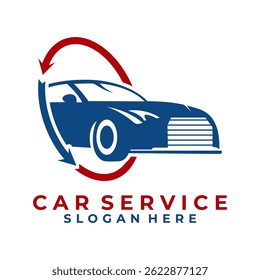 Car service logo design vector template. creative car repair logo template