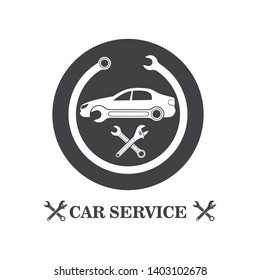 car service logo icon vector template illustration design