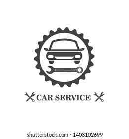 car service logo icon vector template illustration design