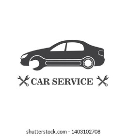 car service logo icon vector template illustration design