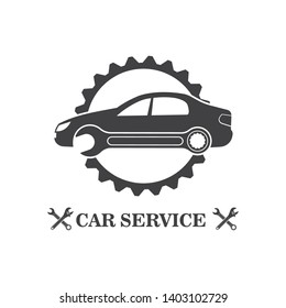 car service logo icon vector template illustration design